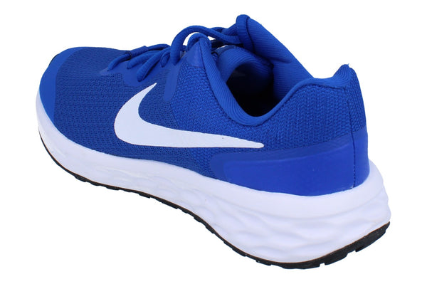 Nike Revolution 6 NN GS Trainers Dd1096  411 - Game Royal White Black 411 - Photo 0