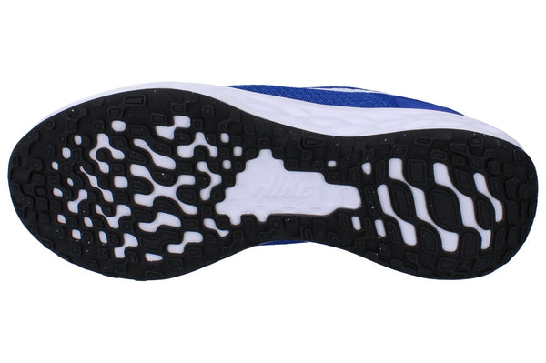Nike Revolution 6 NN GS Trainers Dd1096  411 - Game Royal White Black 411 - Photo 0