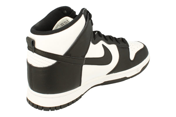 Nike Dunk Hi Retro Mens Trainers Dd1399 105 - White Black Total Orange 105 - Photo 0
