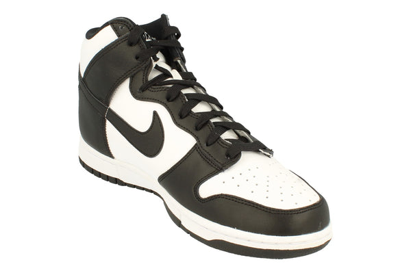 Nike Dunk Hi Retro Mens Trainers Dd1399 105 - White Black Total Orange 105 - Photo 0