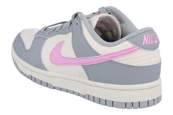 Nike Womens Dunk Low Next Nature Womens Trainers Dd1873 002 - Light Smoke Grey Pink Rise 002 - Photo 0