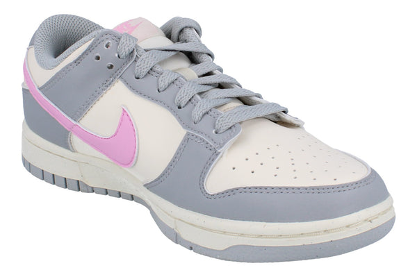 Nike Womens Dunk Low Next Nature Womens Trainers Dd1873 002 - Light Smoke Grey Pink Rise 002 - Photo 0
