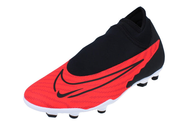 Nike Phantom Gx Club Df Fg/Mg Mens Football Boots Dd9482 600 - Bright Crimson Black White 600 - Photo 0