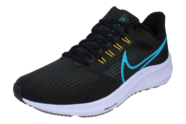 Nike Air Zoom Pegasus 39 Mens Running Trainers Dh4071 002 - Black Chlorine Blue Anthracite 002 - Photo 0