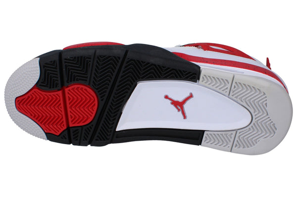 Nike Air Jordan 4 Retro Mens Basketball Trainers Dh6927  161 - White Fire Red Black 161 - Photo 0