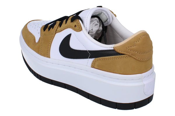 Nike Air Jordan 1 Elevate Low Womens Trainers Dh7004 701 - Golden Harvest Black White 701 - Photo 0