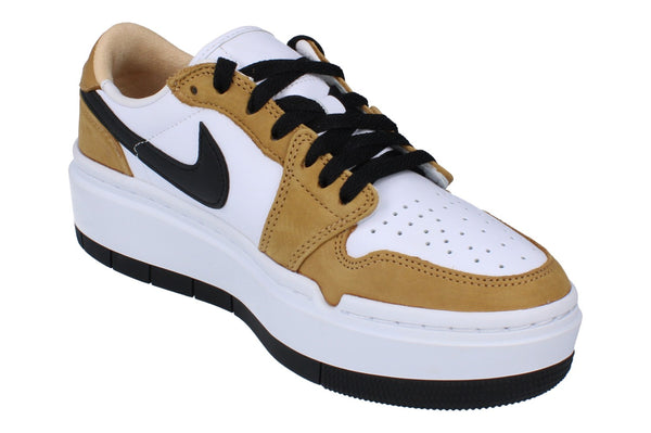 Nike Air Jordan 1 Elevate Low Womens Trainers Dh7004 701 - Golden Harvest Black White 701 - Photo 0