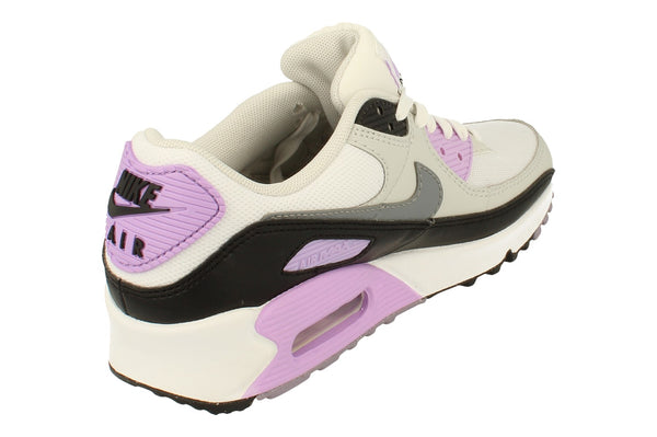 Nike Womens Air Max 90 Trainers Dh8010  103 - White Cool Grey Lilac 103 - Photo 0