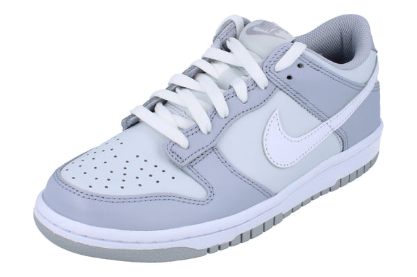 Nike Dunk Low GS Trainers Dh9765 001 - Pure Platinum White Wolf Grey 001 - Photo 0