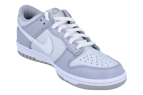 Nike Dunk Low GS Trainers Dh9765 001 - Pure Platinum White Wolf Grey 001 - Photo 0