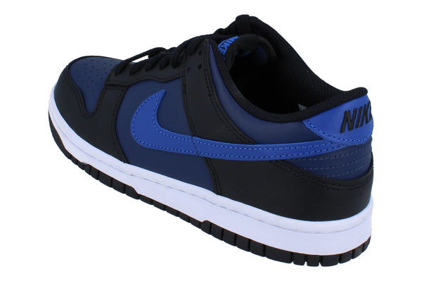 Nike Dunk Low GS Trainers Dh9765 402 - Midnight Navy Game Royal Black 402 - Photo 0