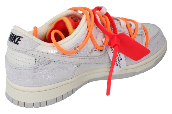 Nike Dunk Low Off X White Mens Trainers Dj0950 116 - Lot 31 Sail Neutral Grey Total Orange 116 - Photo 0