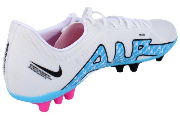 Nike Zoom Vapor 15 Academy AG Mens Football Boots Dj5630 146 - White Metallic Blue Pink Blast 146 - Photo 0
