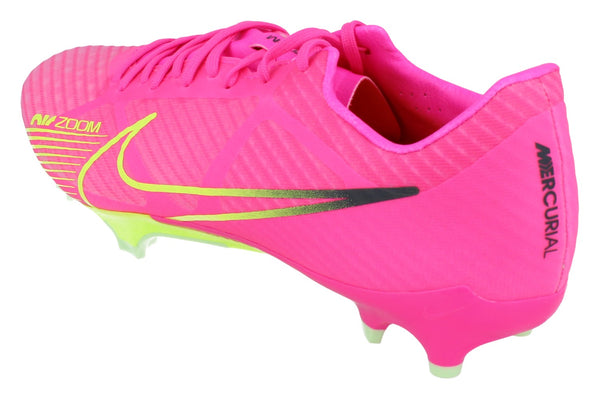 Nike Zoom Vapor 15 Academy Fg/Mg Mens Football Boots Dj5631  605 - Pink Blast Volt Gridiron 605 - Photo 0