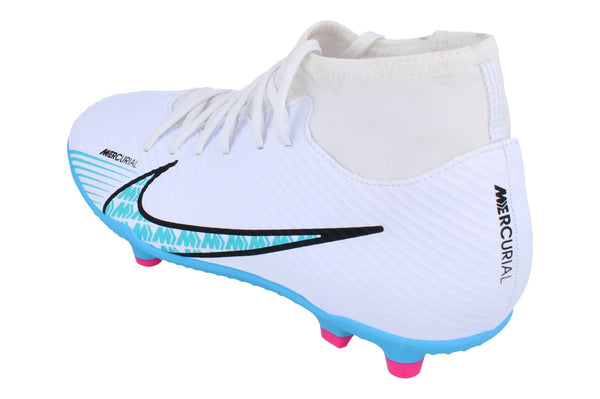 Nike Superfly 9 Club Fg/Mg Mens Football Boots Dj5961  146 - White Blatic Blue Pink Blast 146 - Photo 0