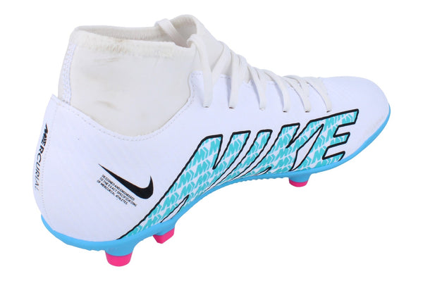 Nike Superfly 9 Club Fg/Mg Mens Football Boots Dj5961  146 - White Blatic Blue Pink Blast 146 - Photo 0