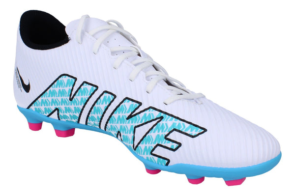 Nike Vapor 15 Club Fg/Mg Mens Football Boots Dj5963 146 - White Baltic Blue Pink Blast 146 - Photo 0