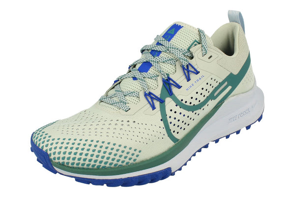 Nike React Pegasus Trail 4 Mens Dj6158 005 - Light Silver Mineral Teal 005 - Photo 0