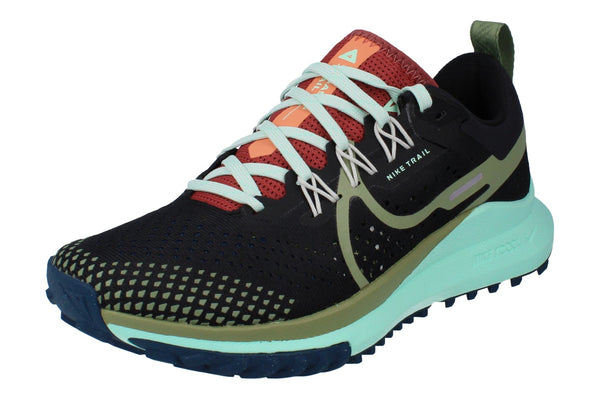 Nike Womens React Pegasus Trail 4 Dj6159 004 - Black Aligator Canyon Rust 004 - Photo 0