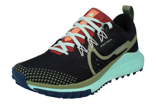 Nike Womens React Pegasus Trail 4 Dj6159 004 - Black Aligator Canyon Rust 004 - Photo 0