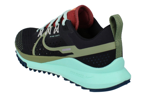 Nike Womens React Pegasus Trail 4 Dj6159 004 - Black Aligator Canyon Rust 004 - Photo 0