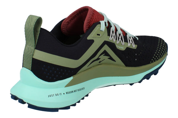Nike Womens React Pegasus Trail 4 Dj6159 004 - Black Aligator Canyon Rust 004 - Photo 0