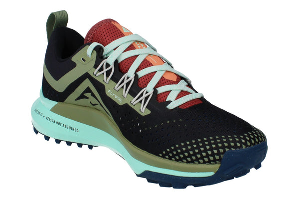Nike Womens React Pegasus Trail 4 Dj6159 004 - Black Aligator Canyon Rust 004 - Photo 0