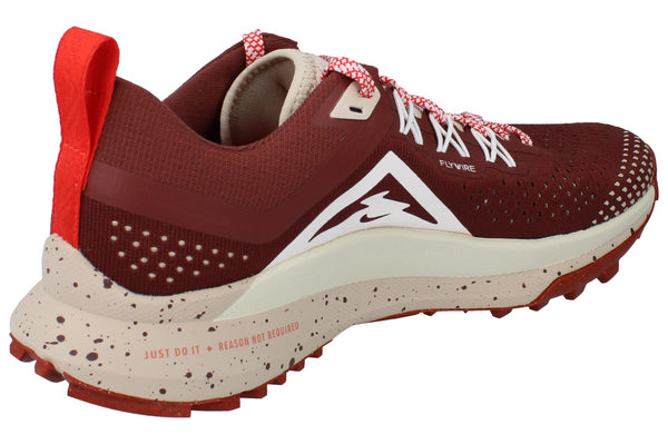 Nike Womens React Pegasus Trail 4 Running Trainers Dj6159 Shoes  200 - Dark Pony Sail Picante Red 200 - Photo 0