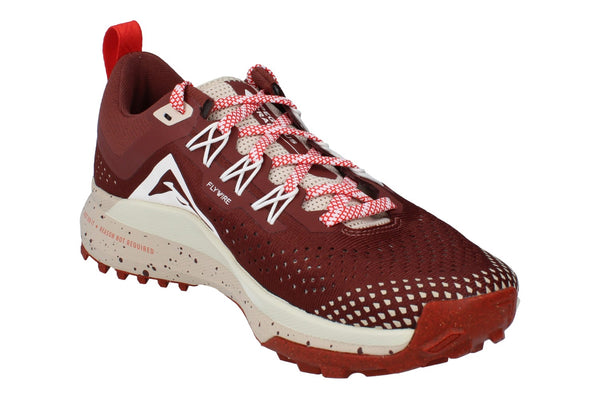 Nike Womens React Pegasus Trail 4 Running Trainers Dj6159 Shoes  200 - Dark Pony Sail Picante Red 200 - Photo 0