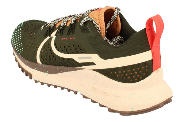 Nike Womens React Pegasus Trail 4 Dj6159  300 - Sequoia Guava Ice Amber Brown 300 - Photo 0