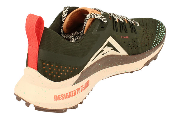 Nike Womens React Pegasus Trail 4 Dj6159  300 - Sequoia Guava Ice Amber Brown 300 - Photo 0