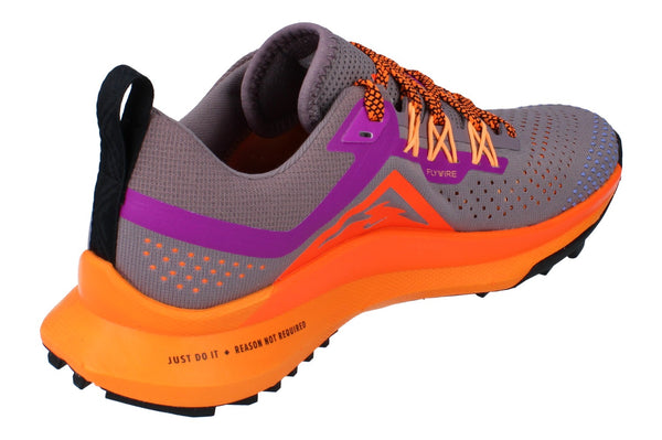 Nike Womens React Pegasus Trail 4 Dj6159 500 - Purple Smoke Vivid Purple 500 - Photo 0