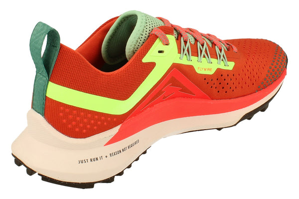 Nike Womens React Pegasus Trail 4 Dj6159  801 - Mantra Orange Ghost Green 801 - Photo 0