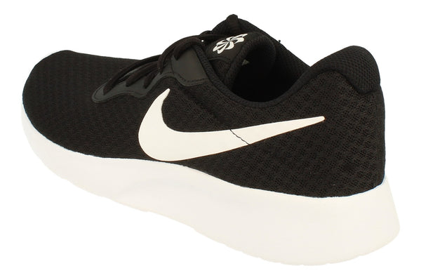 Nike Womens Tanjun Trainers Dj6257  004 - Black White Barely Volt 004 - Photo 0