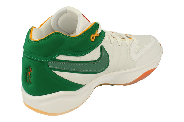Nike Air Zoom G.T. Hustle 2 Mens Basketball Trainers Dj9405  103 - White Vintage Green Malachite 103 - Photo 0