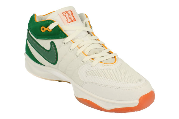 Nike Air Zoom G.T. Hustle 2 Mens Basketball Trainers Dj9405  103 - White Vintage Green Malachite 103 - Photo 0