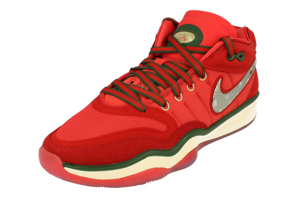 Nike Air Zoom G.T. Hustle 2 Mens Basketball Trainers Dj9405  601 - Track Red Metallic Silver 601 - Photo 0