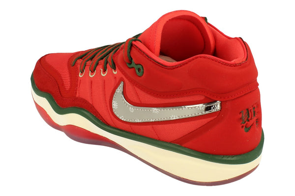 Nike Air Zoom G.T. Hustle 2 Mens Basketball Trainers Dj9405  601 - Track Red Metallic Silver 601 - Photo 0