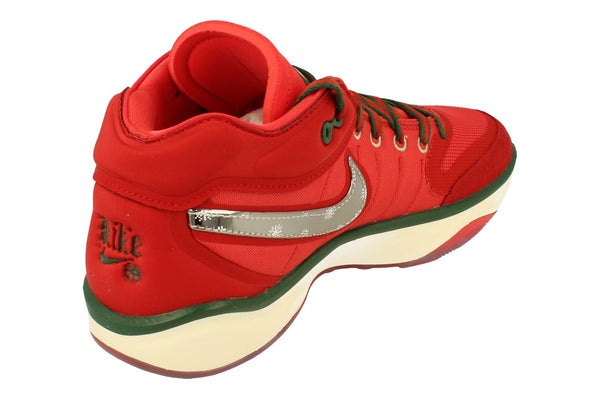 Nike Air Zoom G.T. Hustle 2 Mens Basketball Trainers Dj9405  601 - Track Red Metallic Silver 601 - Photo 0