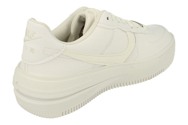 Nike Womens Air Force 1 Plt.Af.Orm Trainers Dj9946  100 - White Summit White 100 - Photo 0