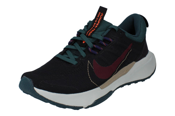 Nike Womens Juniper Trail 2 Nn Running Trainers Dm0821 003 - Black Night Maroon Deep Jungle 003 - Photo 0