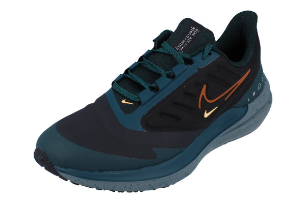 Nike Air Winflo Shield Mens Dm1106  002 - Black Safety Orange Geode Teal 002 - Photo 0