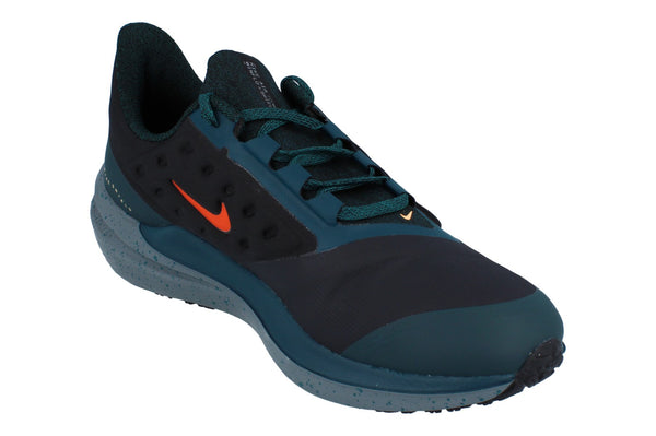 Nike Air Winflo Shield Mens Dm1106  002 - Black Safety Orange Geode Teal 002 - Photo 0