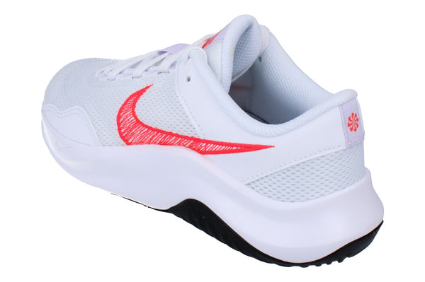 Nike Womens Legend Essential 3 NN Dm1119 102 - White Bright Crimson Black 102 - Photo 0