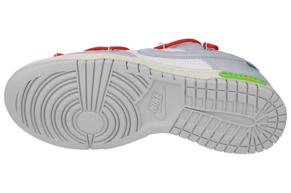 Nike Dunk Low Off X White Mens Trainers Dm1602  126 - Lot 23 Sail Neutral Grey Habanero Red 126 - Photo 0