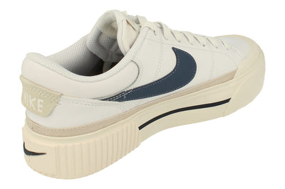 Nike Womens Court Legacy Lift Trainers Dm7590  104 - White Diffused Blue 104 - Photo 2