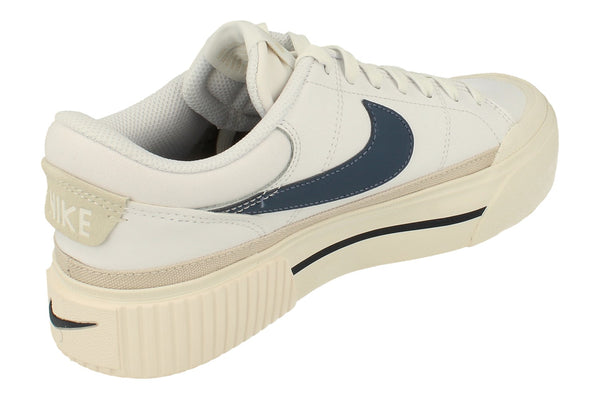 Nike Womens Court Legacy Lift Trainers Dm7590  104 - White Diffused Blue 104 - Photo 0