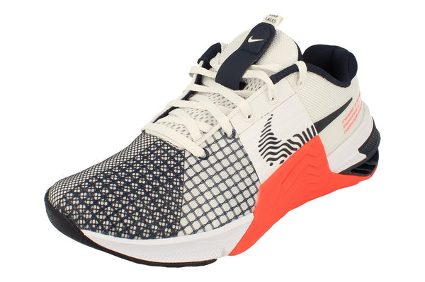 Nike Metcon 8 Mens Trainers Do9328  101 - White Obsidian Bright Crimson 101 - Photo 0