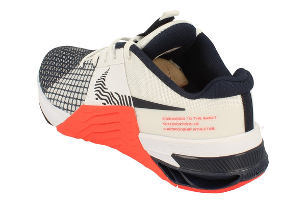 Nike Metcon 8 Mens Trainers Do9328  101 - White Obsidian Bright Crimson 101 - Photo 0