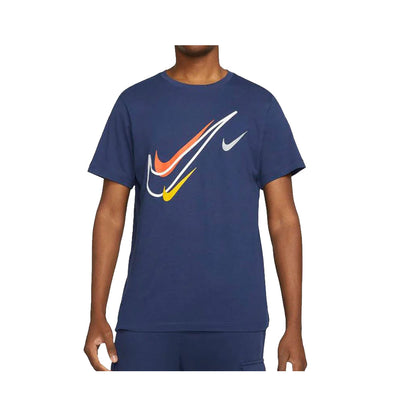 Nike Multi Swoosh T-Shirt Navy DQ3944 - Navy - Photo 0